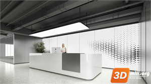 Lobby front desk Skp Files 
